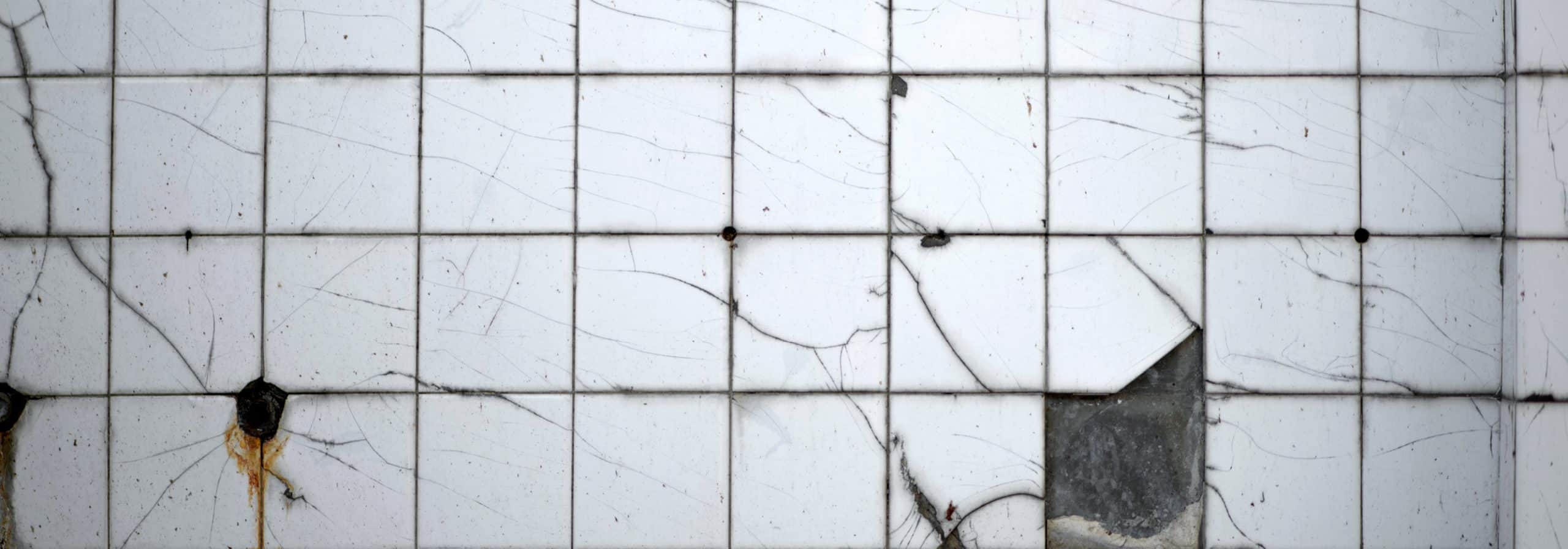 Cracked Tiles in Shower Recess in Brisbane, Gold Coast and Sunshine Coast